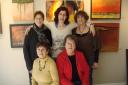 Hanging group: Abstract Painters Network artshow Feb 2012