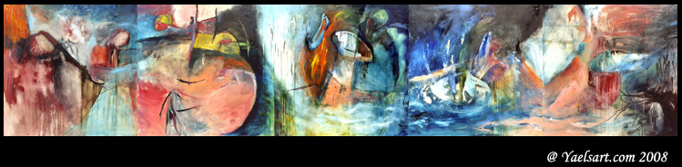 Yael Zahavy-Mittelman's Art Blog - All the excitements, events and updates about my art experiences as an artist, as well as colorful images of my artwork